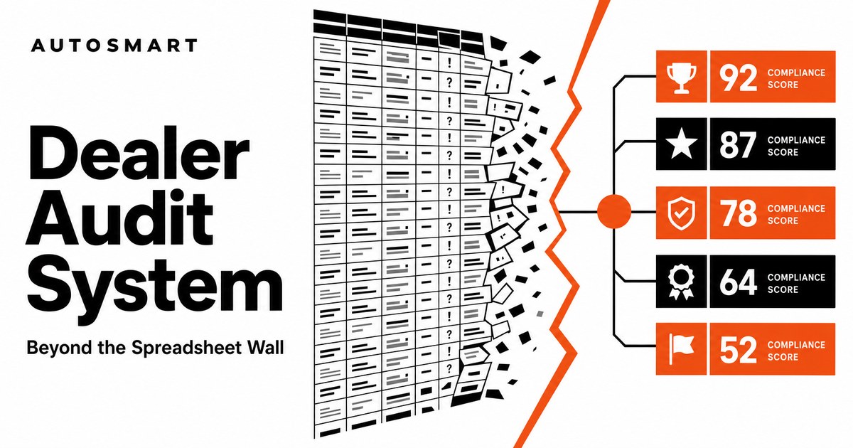 Dealer Audit System: When Spreadsheets Break Down and What to Evaluate Next