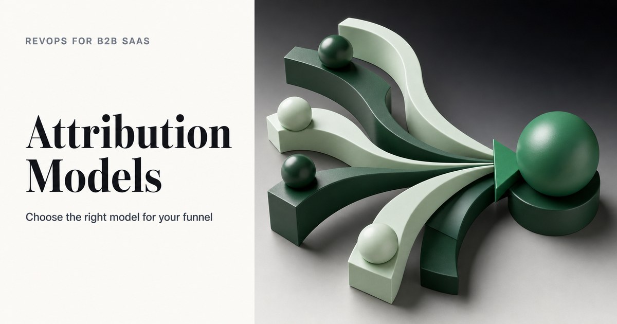 Attribution Models in B2B Marketing: Types, How They Work, and How to Choose