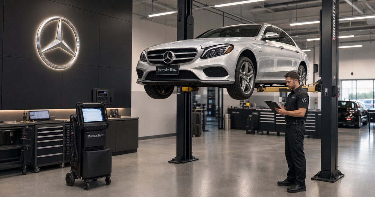 The Mercedes-Benz aftersales performance evaluation, explained