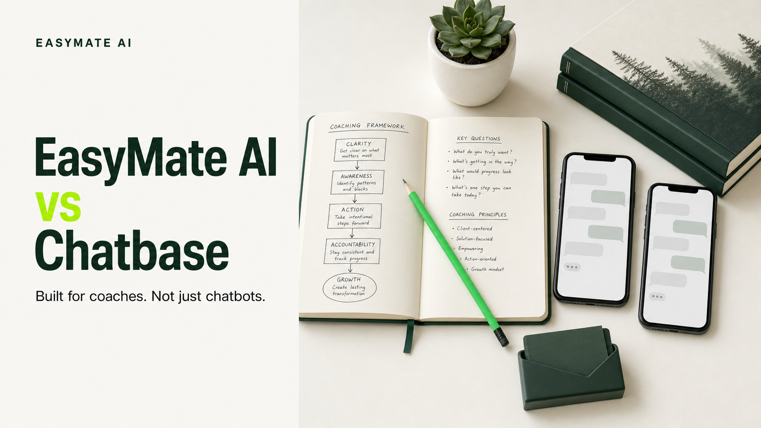 EasyMate AI vs Chatbase: Which AI Assistant Is Better for Coaches and Consultants?