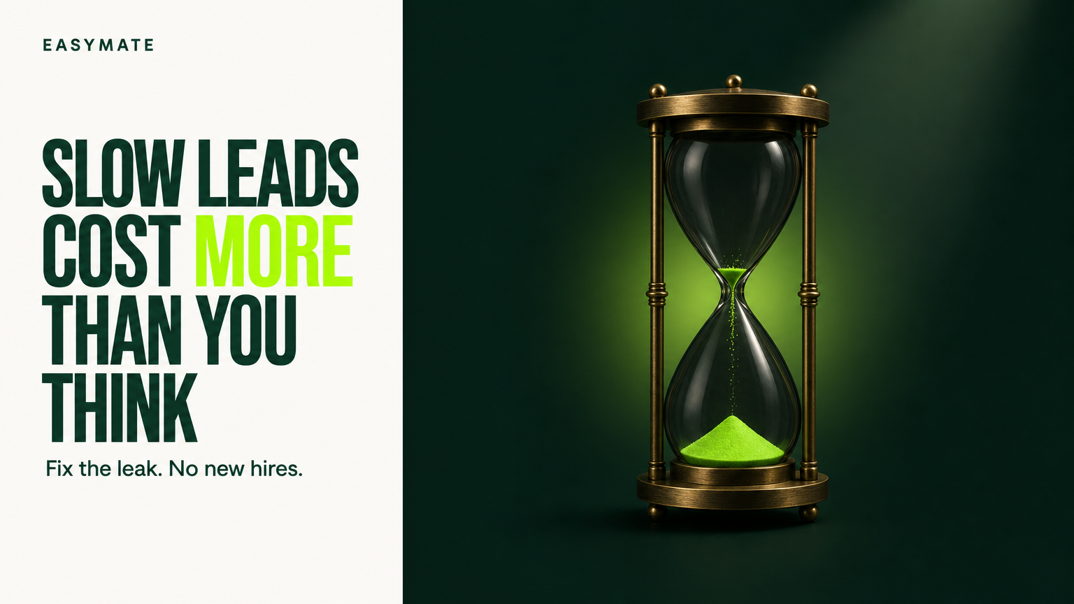 The Real Cost of Slow Lead Follow-Up (And How AI Fixes the Leak Without Adding Headcount)